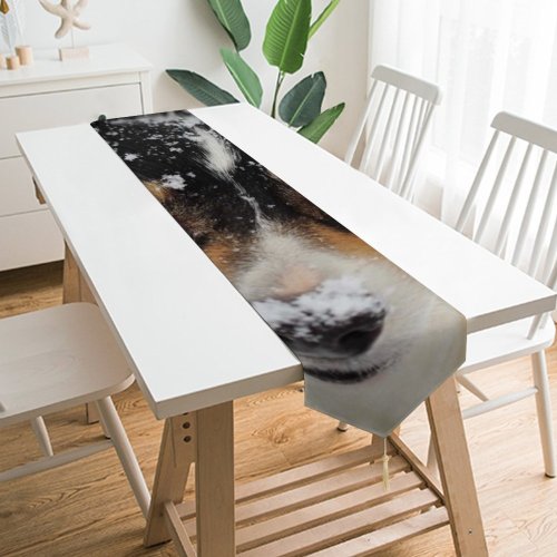 Yanfind Table Runner Dog Pet Wallpapers Pictures Images Puppies Everyday Dining Wedding Party Holiday Home Decor