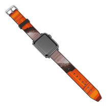 yanfind Watch Strap for Apple Watch Denys Nevozhai Shinto Shrine Tokyo Japan Torii Pass Pathway Worship Compatible with iWatch Series 5 4 3 2 1