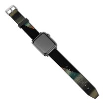 yanfind Watch Strap for Apple Watch Dorothe Love Couple Lovers Romantic Silhouette  Kissing Compatible with iWatch Series 5 4 3 2 1