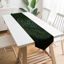 Yanfind Table Runner Blur Focus Dark Samsung Bubbles Everyday Dining Wedding Party Holiday Home Decor