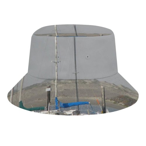 yanfind Adult Fisherman's Hat Watercraft Ocean Transportation Mast Sailboat Sail Boat Vehicle Ship Sailboat Calm Morro Fishing Fisherman Cap Travel Beach Sun protection