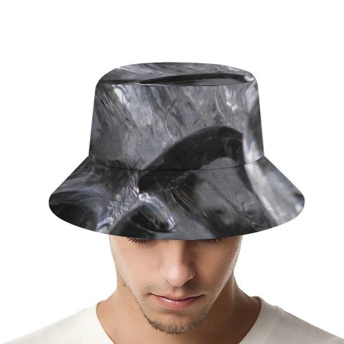 yanfind Adult Fisherman's Hat Winter Frozen Xmas Frost Freeze Christmas Streamlet Ice Ice Wood Rock Transparent Fishing Fisherman Cap Travel Beach Sun protection