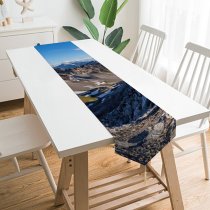 Yanfind Table Runner Landscape Peak Wilderness Switzerland Davos Slope Pictures Outdoors Ridge Sunshine Free Everyday Dining Wedding Party Holiday Home Decor
