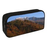 yanfind Pencil Case YHO Ridge Highland Sky Trentino Autumn Wilderness Leaves  Sky Fall Hill Landforms Zipper Pens Pouch Bag for Student Office School