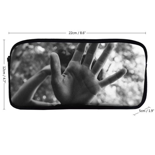 yanfind Pencil Case YHO Images Faceless Facele Wallpapers Hiiden Palm Nancy Pictures Hate Face Creative France Zipper Pens Pouch Bag for Student Office School