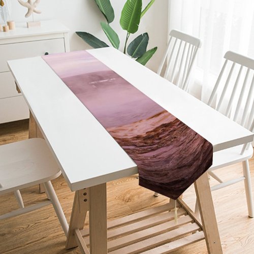 Yanfind Table Runner Eruption Domain Pictures Outdoors Volcano Public Geyser Mountain Images Wallpapers Purple Everyday Dining Wedding Party Holiday Home Decor