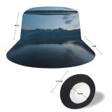 yanfind Adult Fisherman's Hat Olivier Miche Landscape Morning Dawn Tranquility Scenery Mountains River Switzerland Fishing Fisherman Cap Travel Beach Sun protection
