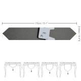 Yanfind Table Runner Blur Guidance Life Buttons Technology Wooden Digital Still Keys Word Abstract Letters Everyday Dining Wedding Party Holiday Home Decor