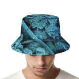 yanfind Adult Fisherman's Hat Winter Frozen Frost Freeze Winter Fern Autumn Leaves Vegetation Plant Flower Leaf Fishing Fisherman Cap Travel Beach Sun protection