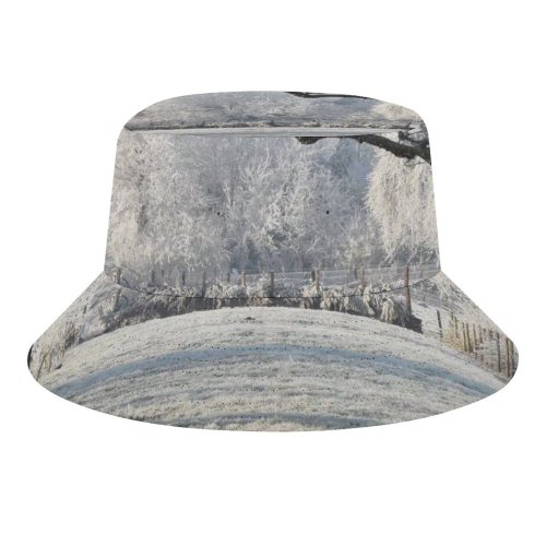 yanfind Adult Fisherman's Hat Winter Spring Winter Natural Woody Backyard Landscape Plant Light Ice Netherlands Branch Fishing Fisherman Cap Travel Beach Sun protection
