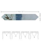 Yanfind Table Runner Aire Hielo Glaciar Domain Pictures Outdoors Snow Glacier Wild Ice Naturaleza Everyday Dining Wedding Party Holiday Home Decor