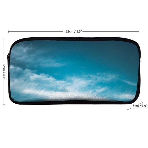 yanfind Pencil Case YHO Images Billboards Building Spain Public Sky Wallpapers Barcelona Arena Mysterious Blanco Travel Zipper Pens Pouch Bag for Student Office School