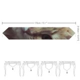 Yanfind Table Runner Young Kitty Pet Funny Kitten Portrait Cute Little Adorable Cat Whisker Fur Everyday Dining Wedding Party Holiday Home Decor