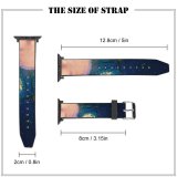 yanfind Watch Strap for Apple Watch Thiago Garcia Fantasy Tree Dream  Night Surreal Compatible with iWatch Series 5 4 3 2 1