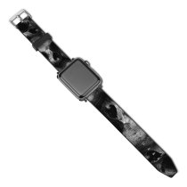 yanfind Watch Strap for Apple Watch Dark Skulls Scary Compatible with iWatch Series 5 4 3 2 1