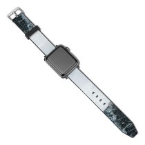 yanfind Watch Strap for Apple Watch Abies Pine Plant Forest Domain Bayern Spruce Pictures Winter Outdoors Snow Compatible with iWatch Series 5 4 3 2 1