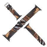 yanfind Watch Strap for Apple Watch  Spring Trees Sunset Scenery  Lake Pond Dead  River Tree- Compatible with iWatch Series 5 4 3 2 1