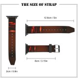 yanfind Watch Strap for Apple Watch Dawn Hot Lava Sky  Fire Sunset Free Dusk Outdoors Wallpapers Compatible with iWatch Series 5 4 3 2 1
