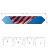 Yanfind Table Runner Blur Honor Freedom Liberty Design Spangled Independence Usa Administration Daytime Memorial States Everyday Dining Wedding Party Holiday Home Decor