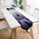 Yanfind Table Runner Chiara Lily Jet Fighter Moon Buildings Everyday Dining Wedding Party Holiday Home Decor