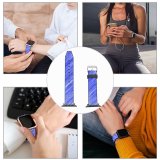 yanfind Watch Strap for Apple Watch Tooth Pick Cleaning Clean Dental Teeth Purple Electric Compatible with iWatch Series 5 4 3 2 1