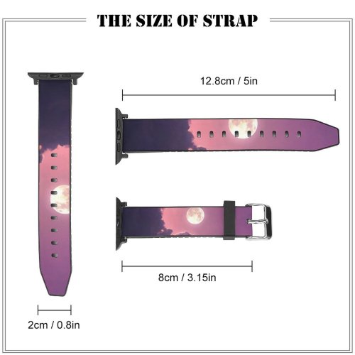 yanfind Watch Strap for Apple Watch  Clouds Sky Compatible with iWatch Series 5 4 3 2 1