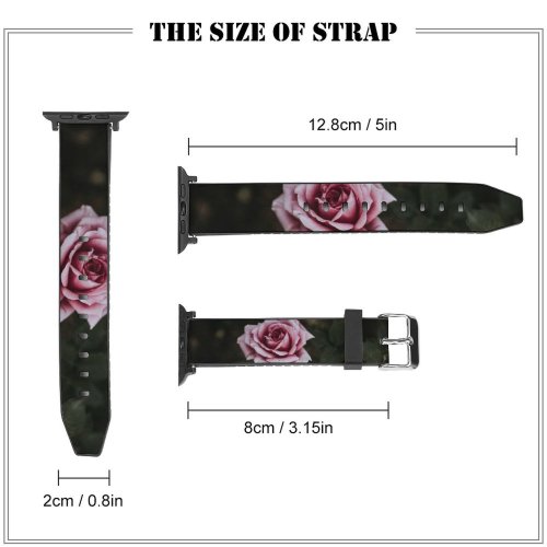yanfind Watch Strap for Apple Watch Free Pictures Flower Rose Plant  Images Compatible with iWatch Series 5 4 3 2 1