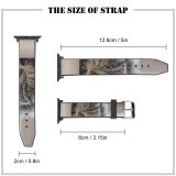 yanfind Watch Strap for Apple Watch Funny Cute Playful Cat Adorable Tabby Kitty Kitten Pet Fur Whiskers Compatible with iWatch Series 5 4 3 2 1