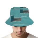 yanfind Adult Fisherman's Hat Minimal Images Ocean Wallpapers Turquoise Sea Outdoors Solid Free Tier Tiers Lines Fishing Fisherman Cap Travel Beach Sun protection