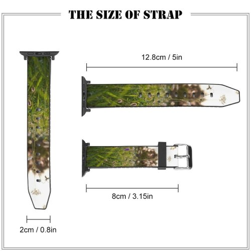 yanfind Watch Strap for Apple Watch Rural Countryside Planter Plant Farm Pictures PNG Grassland Outdoors Vase Flower Compatible with iWatch Series 5 4 3 2 1
