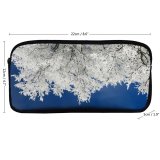 yanfind Pencil Case YHO Images Christmas Structure HQ Frost Snow Sky Wallpapers Outdoors Tree Free Winter Zipper Pens Pouch Bag for Student Office School