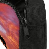 yanfind Pencil Case YHO Cowboy Horses Silhouette Dawn Sunset Zipper Pens Pouch Bag for Student Office School