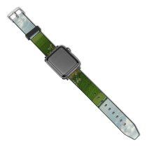 yanfind Watch Strap for Apple Watch Wallpapers Land Rural Field Grassland Countryside Outdoors Paddy Creative Images Commons Compatible with iWatch Series 5 4 3 2 1
