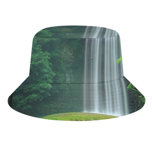 yanfind Adult Fisherman's Hat Destin Sparks Millaa Millaa Falls Australia Waterfalls Forest Trees Landscape Cliff Exposure Fishing Fisherman Cap Travel Beach Sun protection