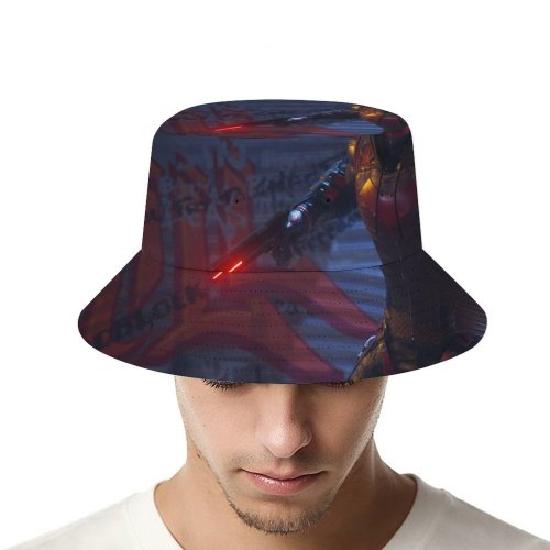 yanfind Adult Fisherman's Hat Games Hood Gotham Knights PlayStation PlayStation Xbox X S Xbox Games PC Fishing Fisherman Cap Travel Beach Sun protection