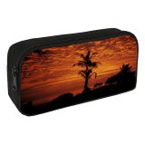yanfind Pencil Case YHO Beautiful Horizon Dawn Beauty Trip Sunset Sky Light Island Kauai Clouds Hawaii Zipper Pens Pouch Bag for Student Office School