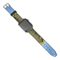 yanfind Watch Strap for Apple Watch United Rural Countryside Lane Farm Grassland Turner's Outdoors Stock Free Compatible with iWatch Series 5 4 3 2 1