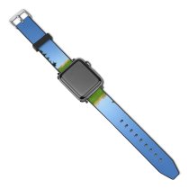yanfind Watch Strap for Apple Watch Tree Sky Grass Landscape Field Clear Space Copyspace Hill Natural Grassland Pasture Compatible with iWatch Series 5 4 3 2 1