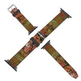 yanfind Watch Strap for Apple Watch United Japanese Fallfoliage Plant Forest Domain Trunk Branch Pictures Portland Tree Compatible with iWatch Series 5 4 3 2 1