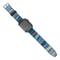 yanfind Watch Strap for Apple Watch Trey Ratcliff Hot  Balloon Lake Hayes Queenstown Zealand Mountains Clouds Reflection Compatible with iWatch Series 5 4 3 2 1