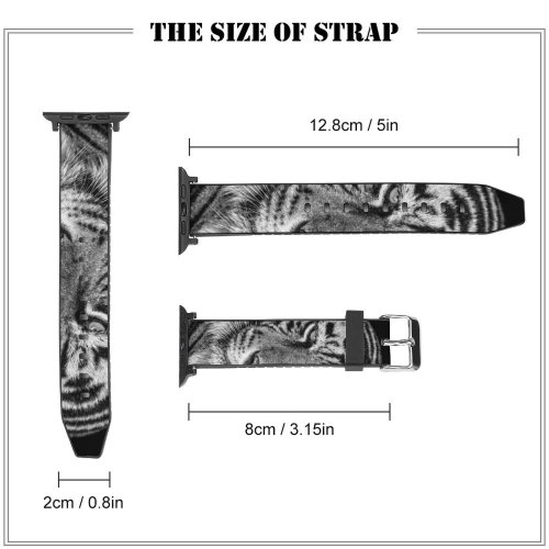 yanfind Watch Strap for Apple Watch Dark  Closeup Portrait Compatible with iWatch Series 5 4 3 2 1