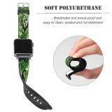yanfind Watch Strap for Apple Watch Tree Horse Chestnut from Below Plant Woody Leaf Branch Biome Spring Flower Compatible with iWatch Series 5 4 3 2 1