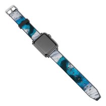 yanfind Watch Strap for Apple Watch Knik Helicopter Pictures PNG Outdoors Snow   Aerial Pond Crystal Compatible with iWatch Series 5 4 3 2 1