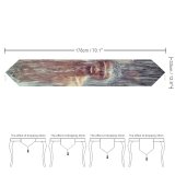 Yanfind Table Runner Blur Happy Sexy Boys Splash Waterfall Pouring Wet Nude Bath Motion Shower Everyday Dining Wedding Party Holiday Home Decor