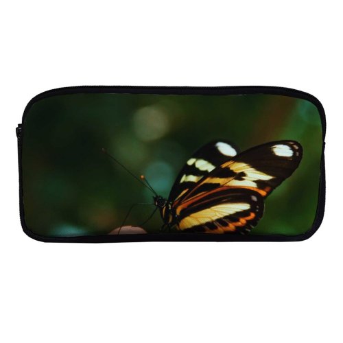 yanfind Pencil Case YHO  Invertebrate Butterfly Delicate Wing Wild Insect Moth Wildlife Macro Monarch Outdoors Zipper Pens Pouch Bag for Student Office School