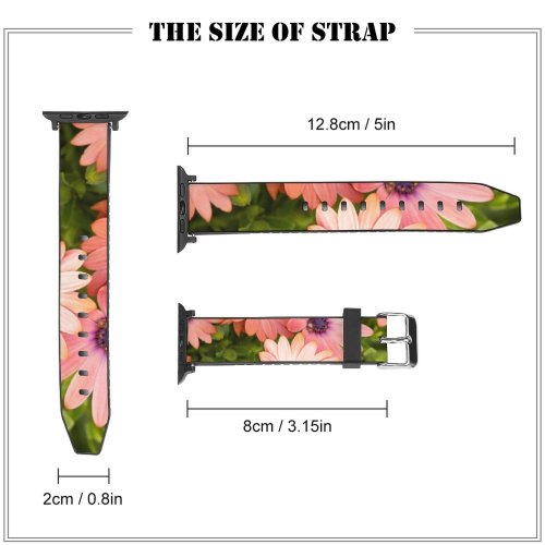 yanfind Watch Strap for Apple Watch Mitchell Luo Flowers Daisies Floral  Bloom Spring Closeup Beautiful Compatible with iWatch Series 5 4 3 2 1