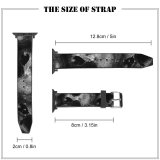 yanfind Watch Strap for Apple Watch Dark Skulls Scary Compatible with iWatch Series 5 4 3 2 1