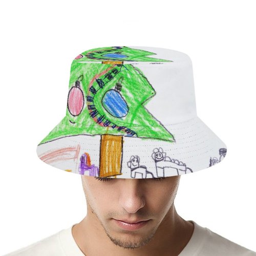 yanfind Adult Fisherman's Hat Winter Kids Xmas Jezus Christmas Maria Art Graphics Art Tree Joseph Childrens Fishing Fisherman Cap Travel Beach Sun protection