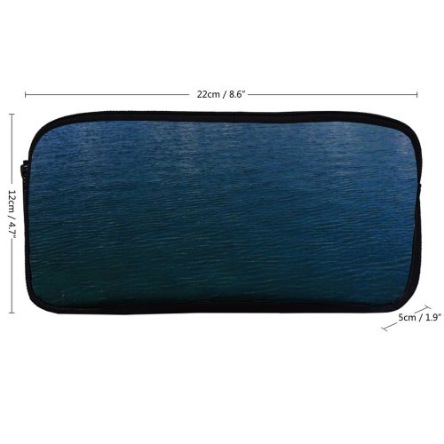 yanfind Pencil Case YHO Building Old Retro Century Sky Beautiful Azure Makedonija Ohrid Coast Sky Calm Zipper Pens Pouch Bag for Student Office School