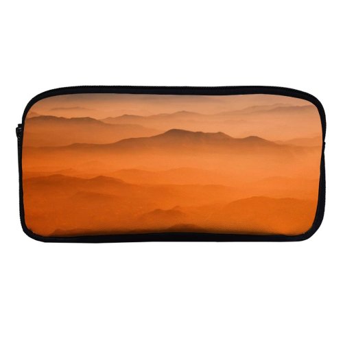 yanfind Pencil Case YHO Trey Ratcliff Yosemite Valley California Sierra Nevada Mountains Aerial Zipper Pens Pouch Bag for Student Office School